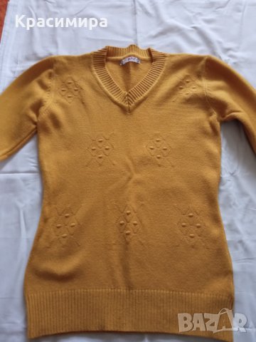 Дамски пуловер S/M размер, снимка 6 - Блузи с дълъг ръкав и пуловери - 35930086