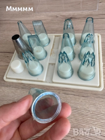 Шприц Форми 12 броя, снимка 5 - Прибори за хранене, готвене и сервиране - 52313860