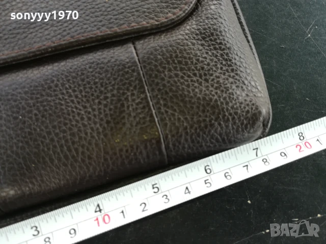 МЪЖКА КАФЯВА ЧАНТА С ЦИПОВЕ 1907251928, снимка 12 - Чанти - 51075717
