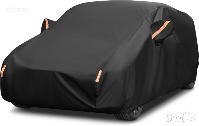Водоустойчиво първокласно пълно покривало за кола, подходящо за седан/хечбек дължина (до 450 см)
