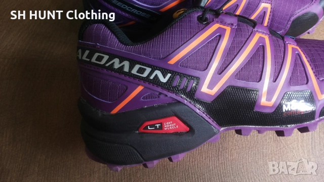 SALOMON SPEEDCROSS 3 Wonens Kids Shoes Размер EUR 38 / UK 5 дамски детски маратонки 293-14-S, снимка 3 - Маратонки - 52652387