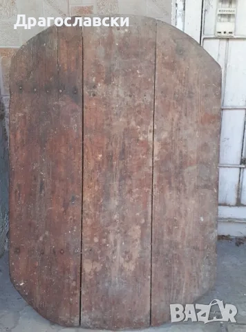 Маси, стари, дървени:  Паралия синия софра стара дървена маса мебел, Битов кът, джага - трион, снимка 5 - Антикварни и старинни предмети - 28878416