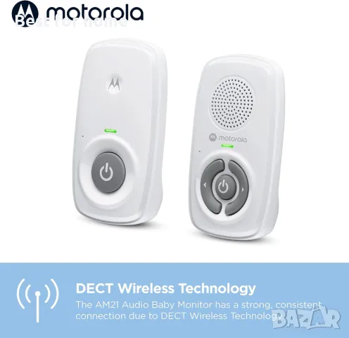 Аудио бебефон Motorola AM21, снимка 5 - Бебефони - 48125084