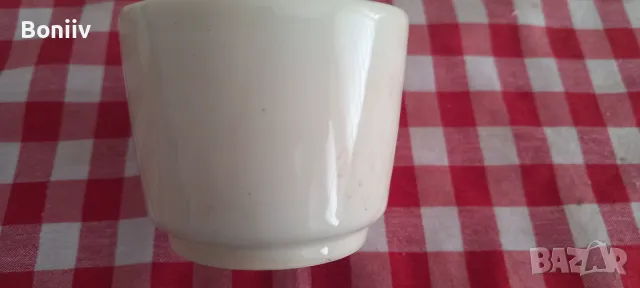 Чаши за кафе - бяла керамика, снимка 4 - Чаши - 47394098