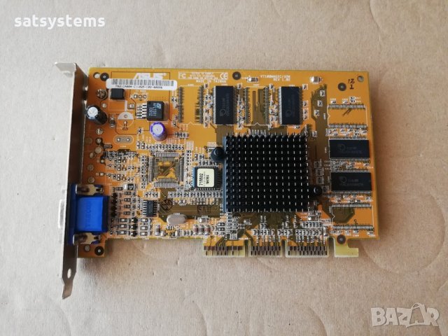 Видео карта NVidia GeForce 2 Asus V7100 Magic REV:1.02 32MB SDR 64bit AGP