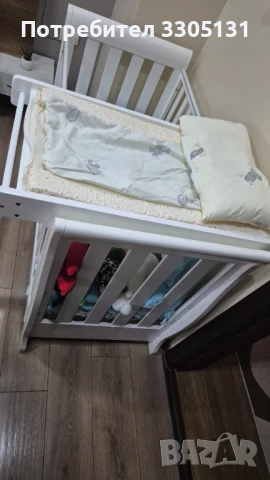  Бебешко легло O'baby , снимка 7 - Мебели за детската стая - 51368495