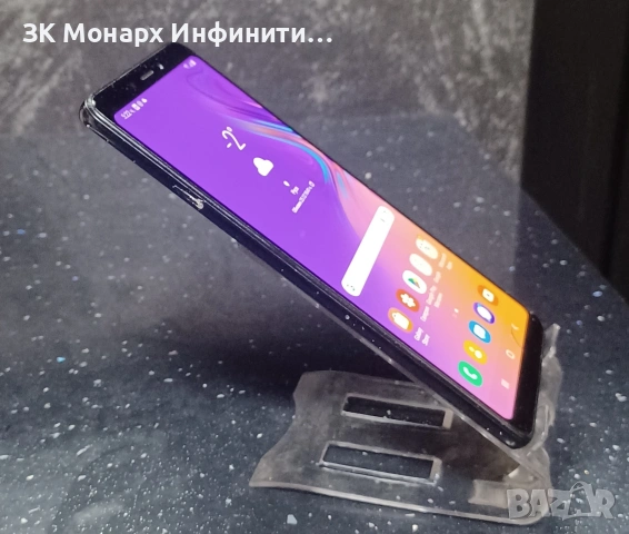 Телефон Samsung A9 / RAM-6GB / 126GB + Калъф, снимка 4 - Samsung - 53299573