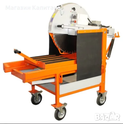 Машина/маса за рязане на тухли BISONTE KTV650E Ø 650 mm 400V 5,5 kW