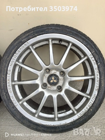 Джанти Team Dynamics 17" 4x114,3, снимка 4 - Гуми и джанти - 53813833