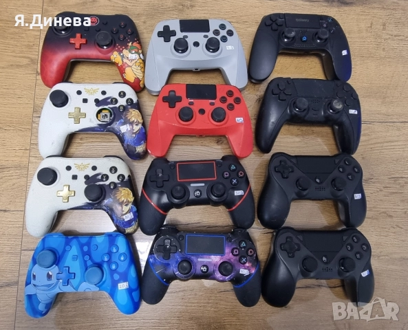 Различни видове контролери 