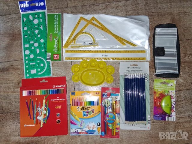 Комплект училищни пособия, снимка 1