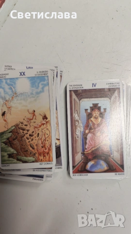 Карти Таро 78 врати, снимка 4 - Карти за игра - 53098775