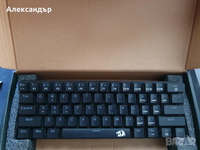 Механична клавиатура redragon jax k613-KB , снимка 3 - Клавиатури и мишки - 56063072
