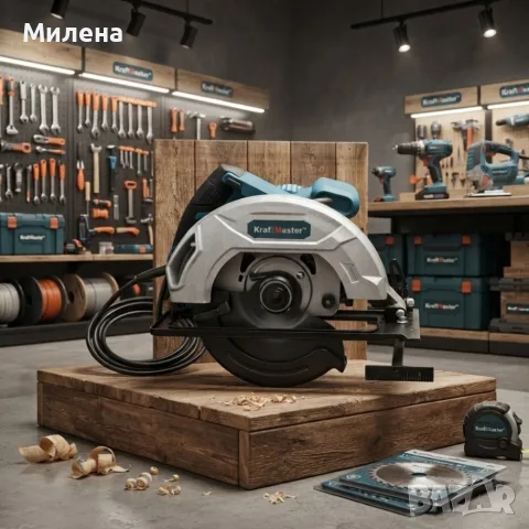 циркуляр Kraftmaster, снимка 2 - Триони и циркуляри - 55979982