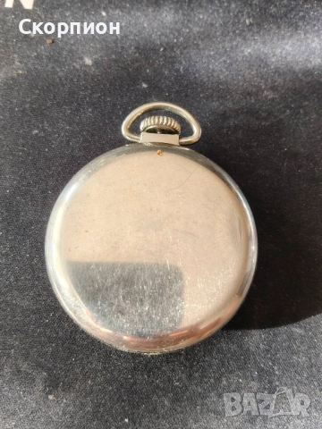 Американски джобен часовник - Westclox SCOTTY - MADE IN U.S.A. - Рядък, снимка 8 - Джобни - 50776891