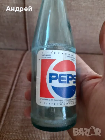 Стара бутилка от Пепси.Pepsi #2, снимка 2 - Колекции - 48934190