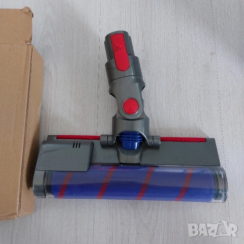 Мека роторна четка Italdos с LED светлини за Dyson V7, V8, V10, V11 - Нова