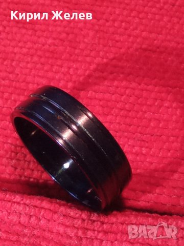 СТОМАНЕН ПРЪСТЕН ХАЛКА АРТ ДИЗАЙН 19624, снимка 5 - Пръстени - 32088905