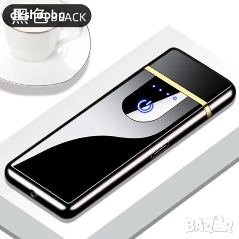 JL-707 Безпламъчна електрическа USB ветроустойчива дъгова запалка, снимка 7 - Запалки - 48988072