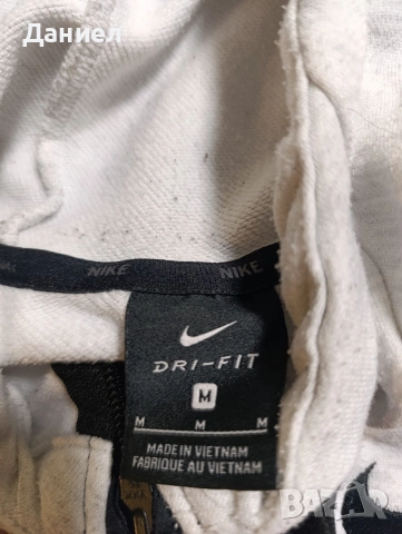 Суичър с цип Nike , снимка 4 - Суичъри - 53434761