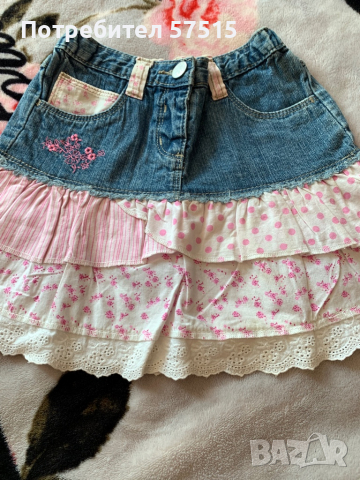 Next  Adams детски дънкови поли, снимка 5 - Детски рокли и поли - 36349387