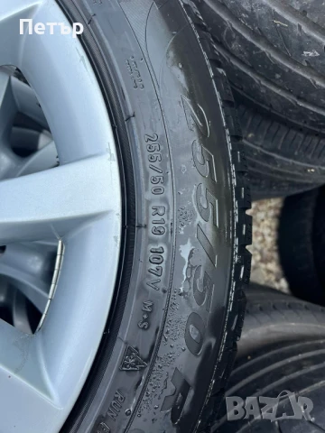 Оригинални BMW алуминиеви джанти 19" с гуми Pirelli Scorpion Winter 255/50 R19, снимка 9 - Гуми и джанти - 50635625