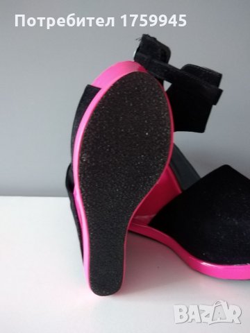 Страхотни дамски обувки на висока платформа , снимка 5 - Сандали - 35900323