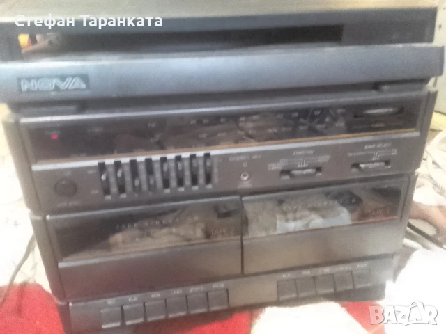 аудио уредба със грамофон 