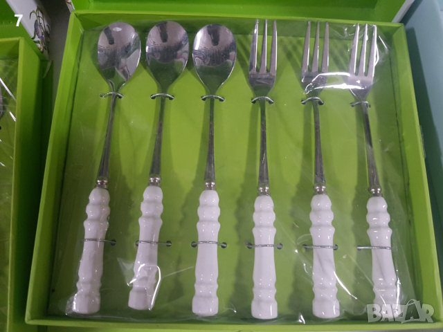 Прибори за хранене , снимка 4 - Прибори за хранене, готвене и сервиране - 36307627