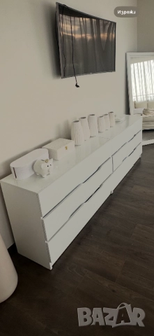 2 бр скрин с чекмеджета, снимка 2 - Скринове - 52789793