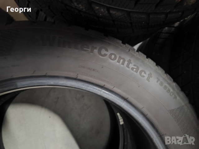2бр. зимни гуми 215/55/17 Continental, снимка 5 - Гуми и джанти - 52415422