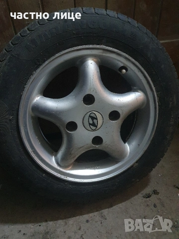 Джанти с гуми за Деу Матиз (Daewoo Matiz) , снимка 2 - Гуми и джанти - 53711585