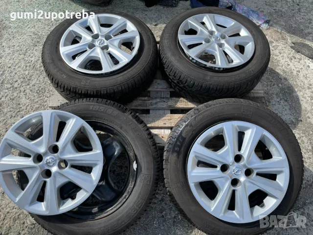 15цола Джанти 4х100 Opel Corsa 6J et39 Semperit 185/65/15