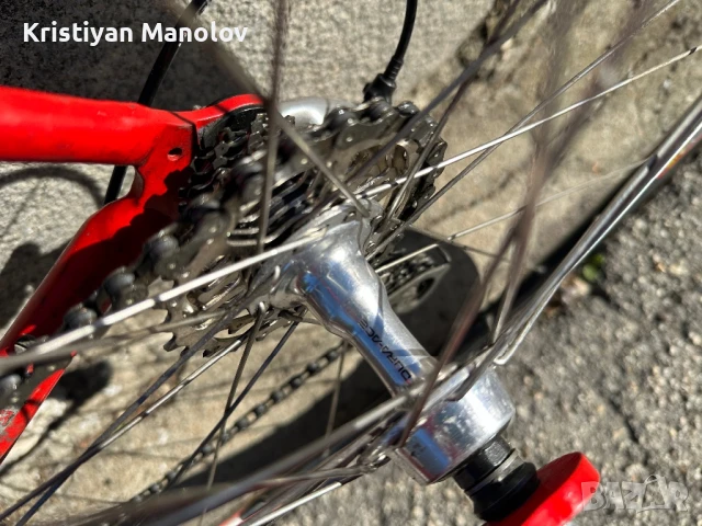 Шосейка Cannodale Cad2 r300 Saeco, Campagnolo монтаж, шосеен велосипед, снимка 11 - Велосипеди - 51015344