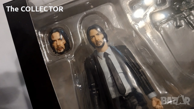 Колекционерска фигурка John Wick – Chapter 2 (Keanu Reeves), снимка 3 - Фигурки - 53193219