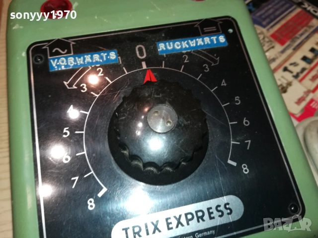TRIX EXPRESS TYP 5599-MADE IN WESTERN GERMANY-ВНОС SWISS 0709251923LCHERY, снимка 7 - Друга електроника - 51635430