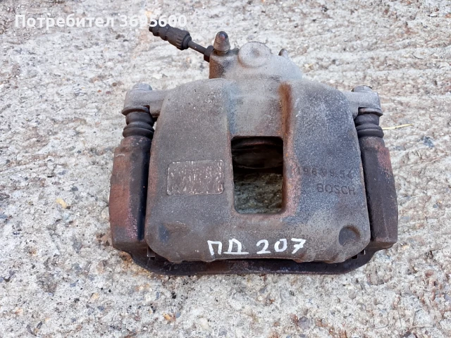 Peugeot Пежо 207 предни спирачни апарати преден ляв десен спирачен апарат, снимка 2 - Части - 51171553