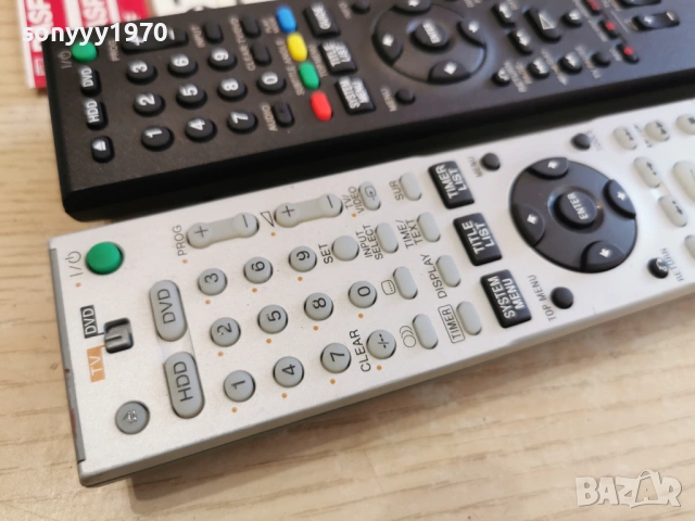 SONY HDD/DVD REMOTE-ВНОС ENGLAND 0503261322, снимка 6 - Дистанционни - 53720811