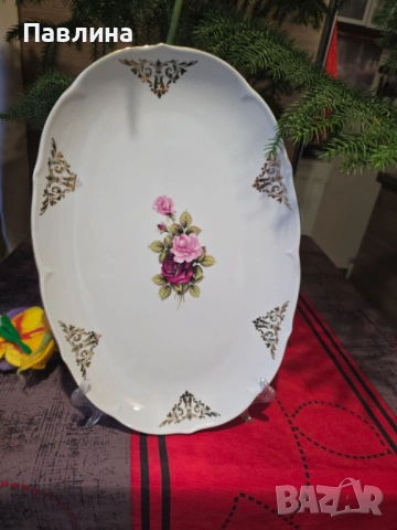 Немско порцеланово плато, снимка 6 - Аксесоари за кухня - 53865539