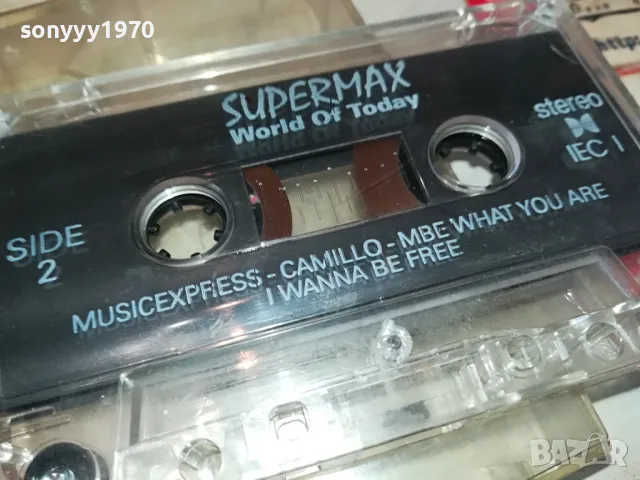 SUPERMAX-ORIGINAL TAPE 0604251232, снимка 5 - Аудио касети - 49780342