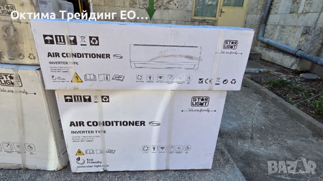 Климатик Star-Light ACT-24WIFI, Control WiFi, 3D Inverter, 24000 BTU, Функция отопление, Клас A++, Д, снимка 2 - Климатици - 52929404