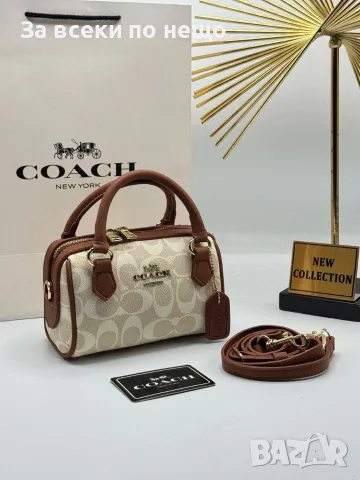 Coach Дамска Чанта - Различни Цветове Код E24, снимка 13 - Чанти - 55790486