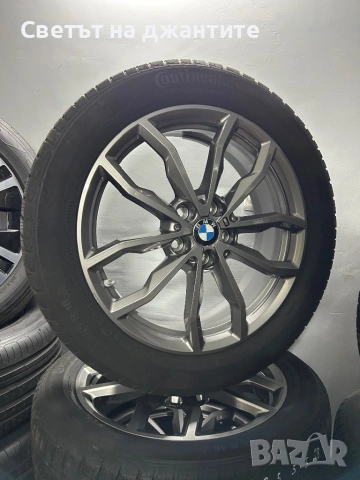 Джанти 17 Цола с Зимни гуми 205/55/18 BMW X1 X2  U11 U12 Style 711 M Оригинал, снимка 2 - Гуми и джанти - 53300054