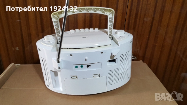 AEG CD-USB касетофон, снимка 4 - Радиокасетофони, транзистори - 52535453
