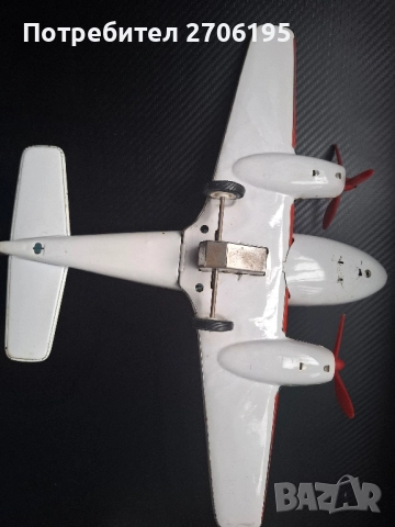 Метално Винтидж самолетче , снимка 11 - Колекции - 52814938