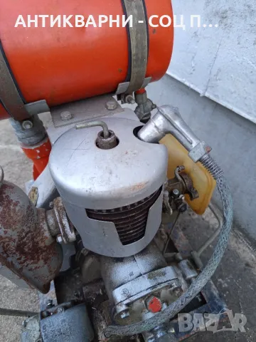 Соц Стара Поливна Система Помпа Машина Ел Двигател., снимка 5 - Антикварни и старинни предмети - 50074518