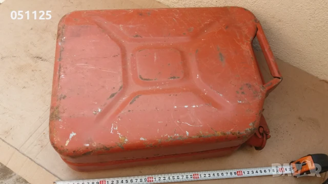 метална туба за гориво - 20 литра , снимка 13 - Антикварни и старинни предмети - 50588703