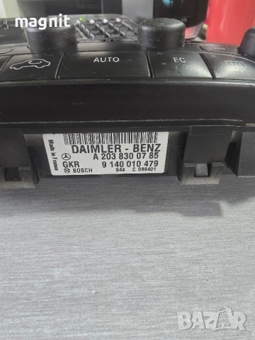 2038300785 управление климатик Mercedes W203 w209, снимка 2 - Части - 52316600