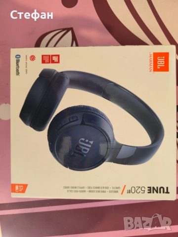 JBL tune 520bt HARMAN Нови Слушалки хендсфри bluetooth Handsfree, снимка 2 - Слушалки, hands-free - 52666834