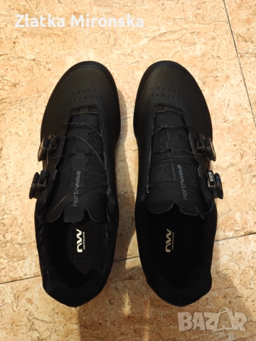 Вело обувки за клипс с подарък - автомати. Northwave 44 (285mm) Rabel 3, снимка 2 - Други - 52745752